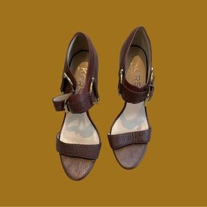 MICHAEL KORS LEATHER heels